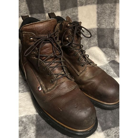 RED WING 2212 Mens 10.5 D  Steel Toe Work Boots  USA Workwear Leather - Picture 2 of 10